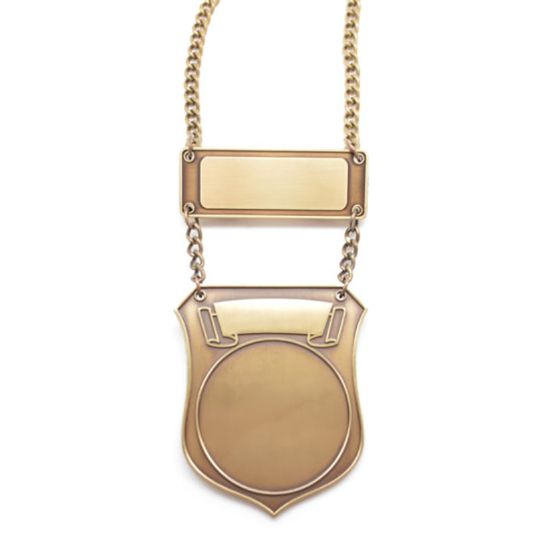 Picture of Prinsen Ketting Antiek Goud Shield M59 Carnaval