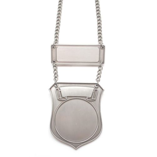 Afbeeldingen van Prinsen Ketting Antiek Zilver Shield M59 Carnaval