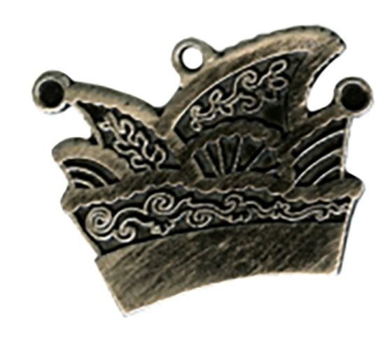 Image de Carnaval Medaille STEEK Zilver
