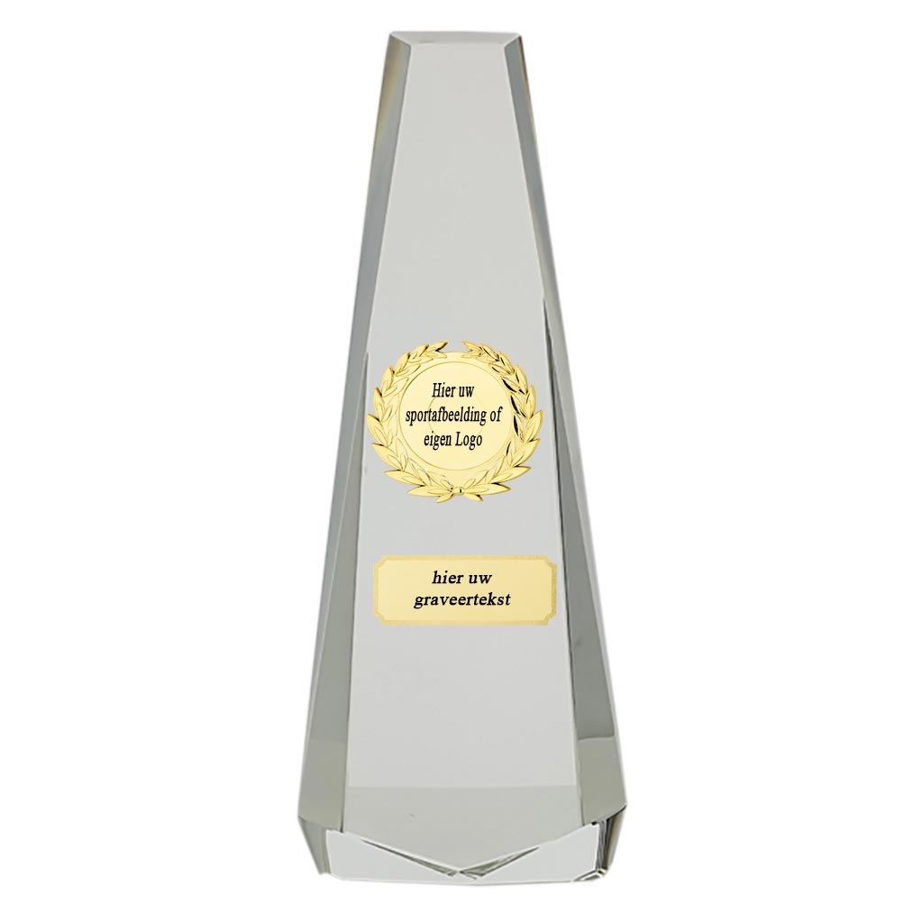 Picture of Glasstandaard OBELISK incl lux box 