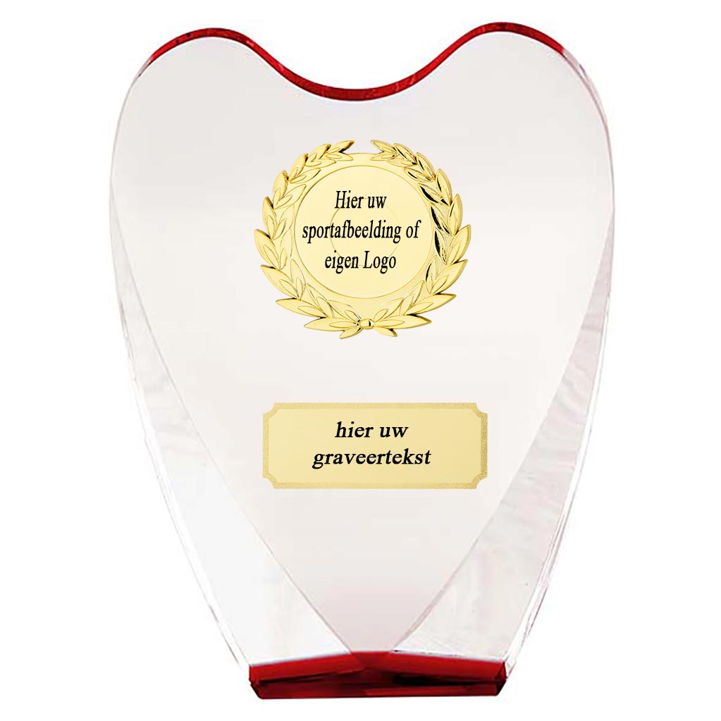 Picture of Glasstandaard CRYSTAL HEART Vanaf 62,85