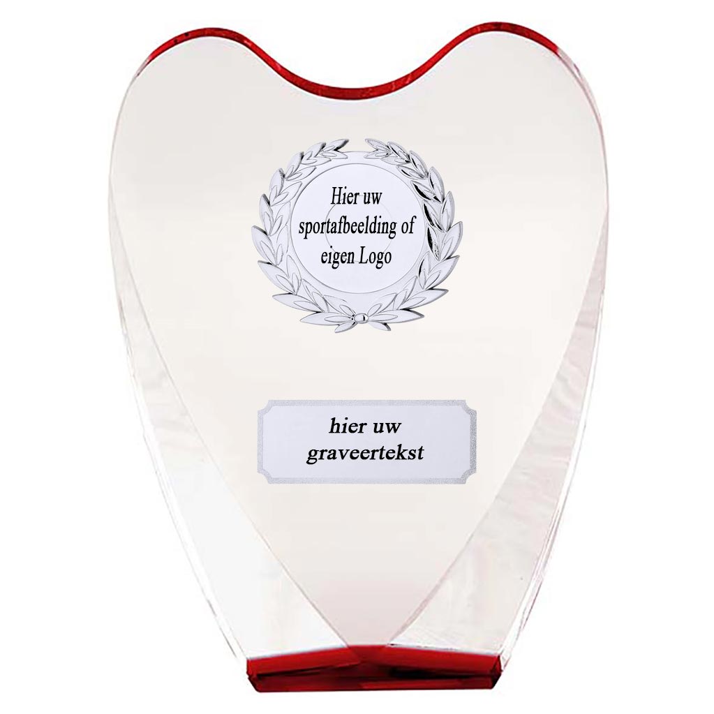 Picture of Glasstandaard CRYSTAL HEART Vanaf 62,85