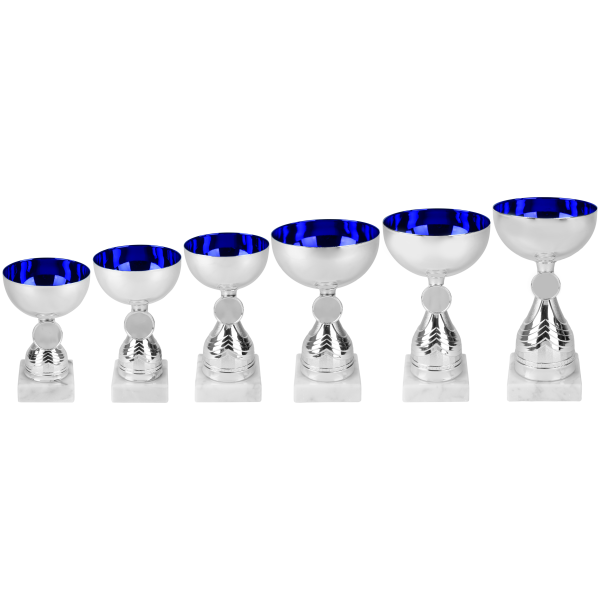 Image de Beker 6 serie AS3001 in Zilver-Blauw vanaf  € 7,15