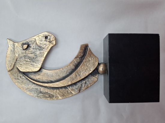 Image de PAARD BEELD METAAL 18 CM